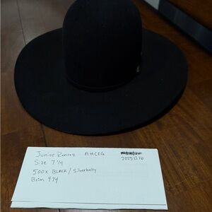 Black Wide-Brim Hat